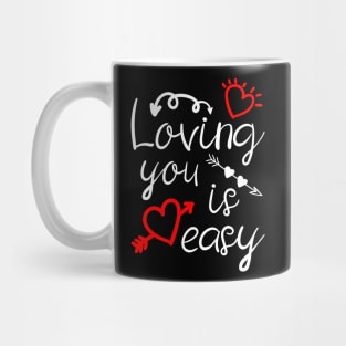 Love you Valentine's day girlfriend, wife gift idea Mug